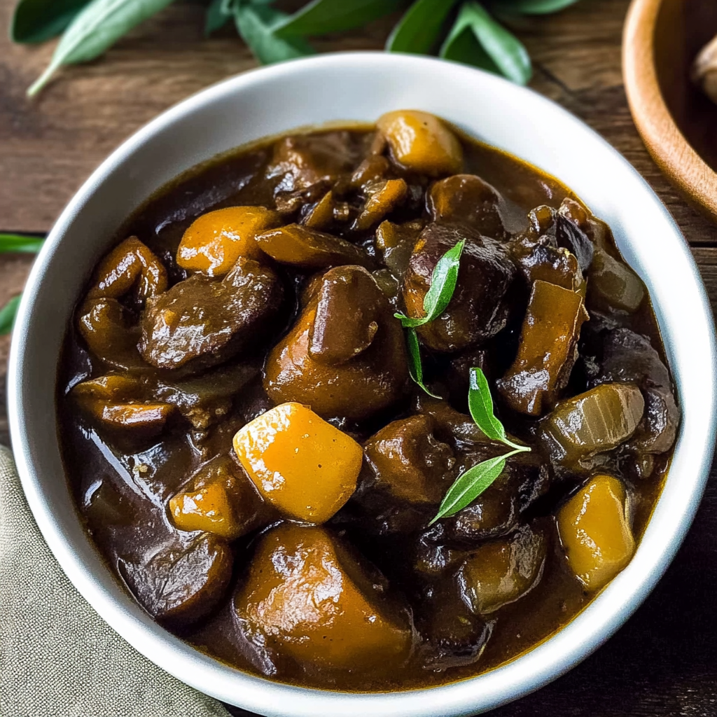 Beef and Mushroom Stew