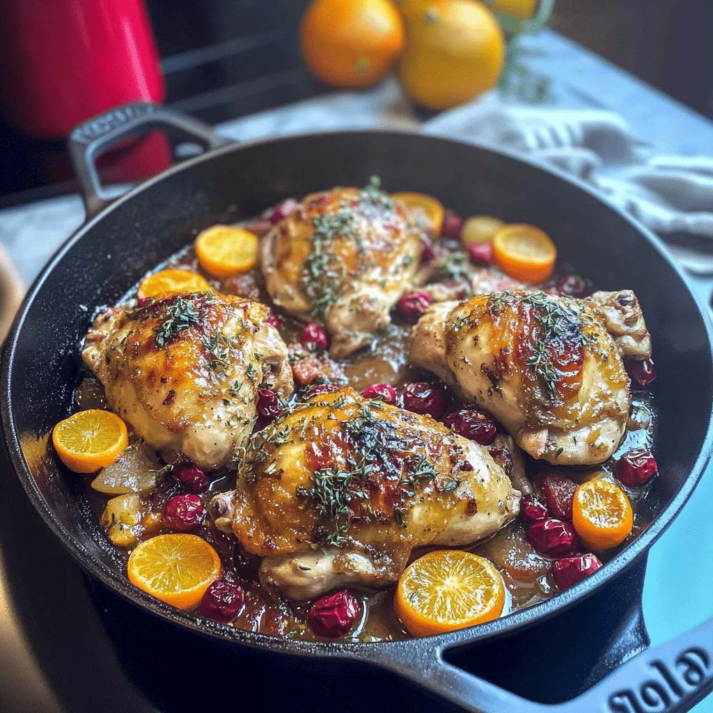 Cranberry Orange Chicken Skillet 17 Cranberry Orange Chicken Skillet