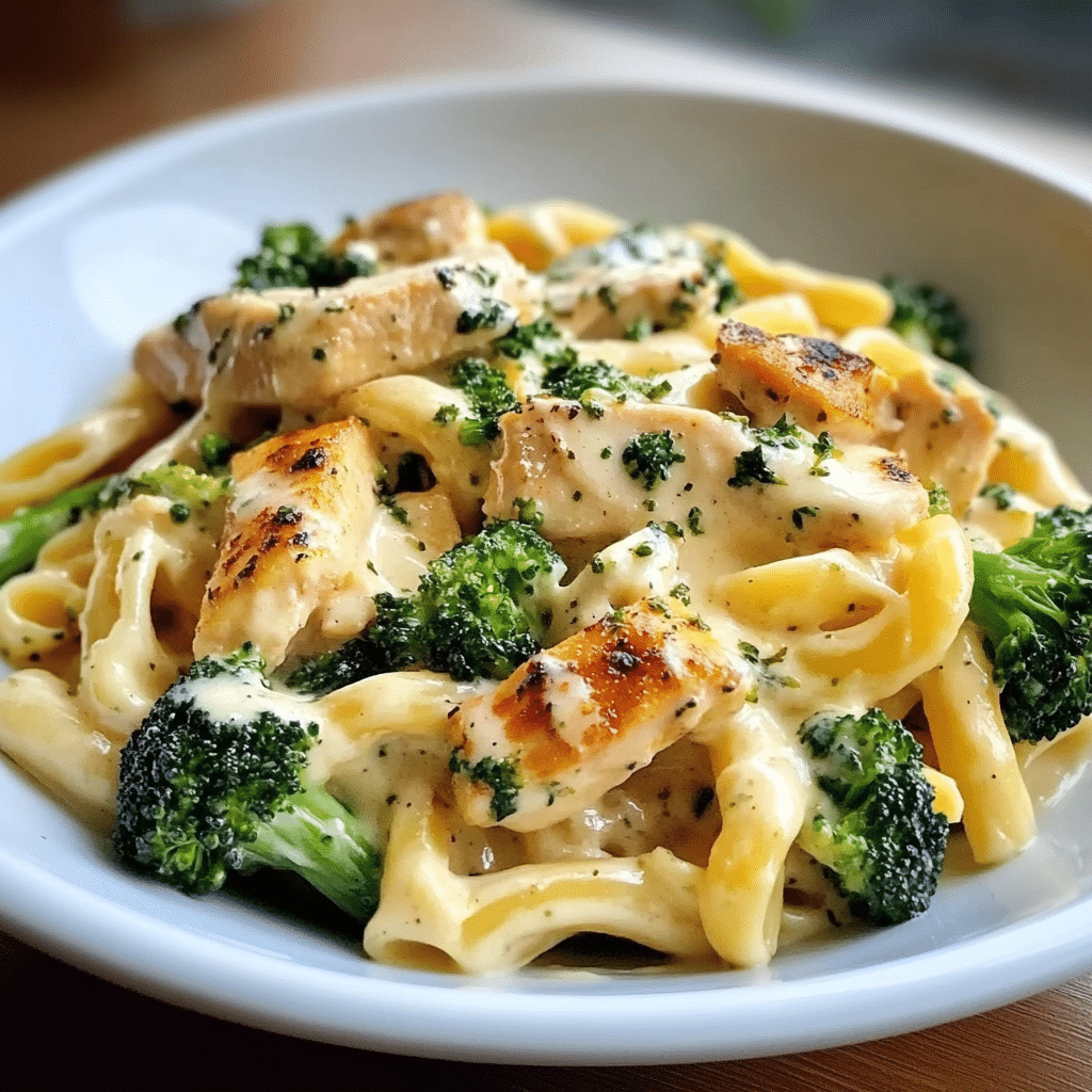 Creamy Chicken and Broccoli Pasta 19 Creamy Chicken and Broccoli Pasta