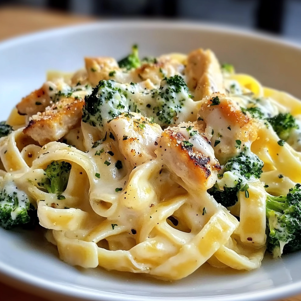 Creamy Chicken and Broccoli Pasta