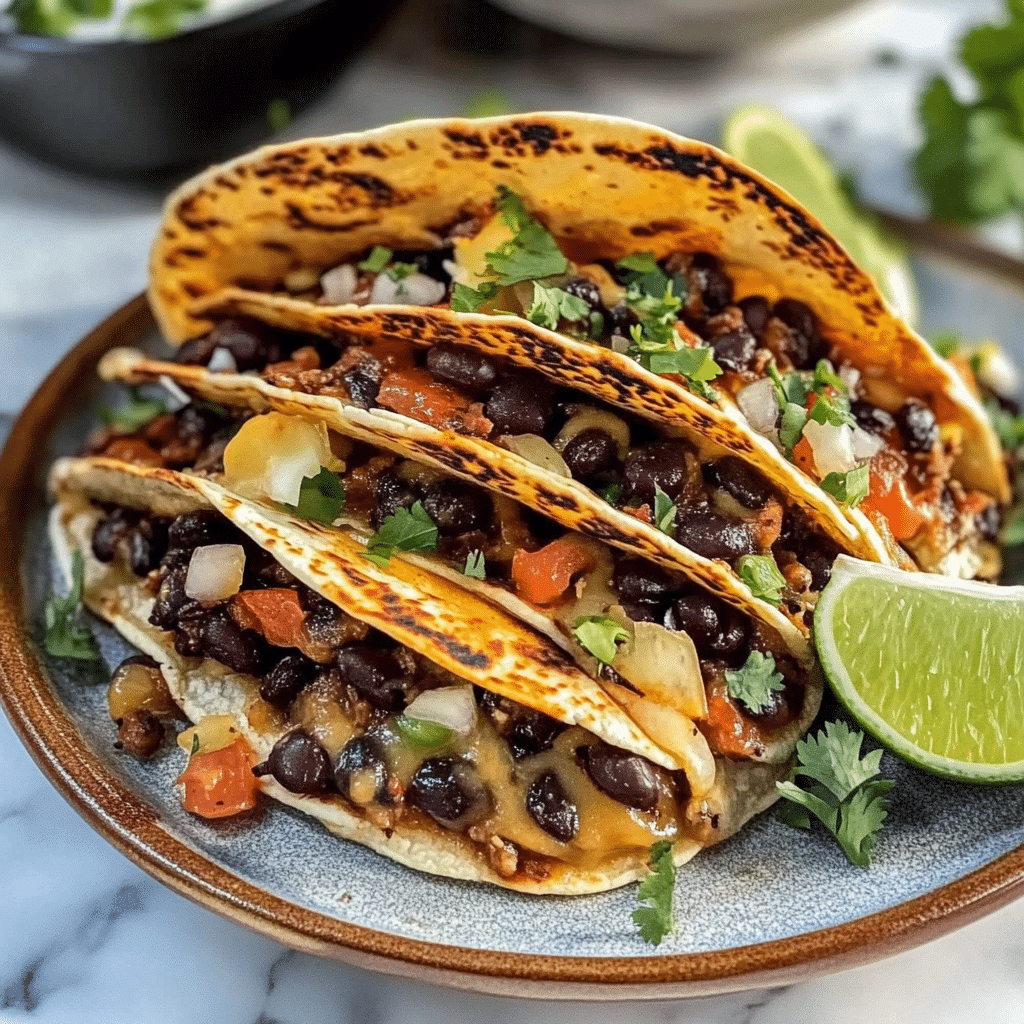 Crispy Black Bean Tacos 19 Crispy Black Bean Tacos