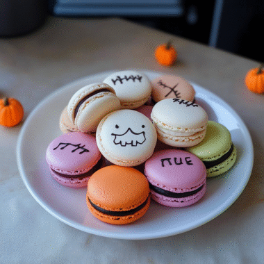 Halloween Macarons for a Spooktacular Treat