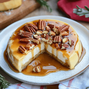 Maple Pecan Baked Brie