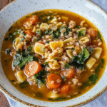 Minestrone with Pesto