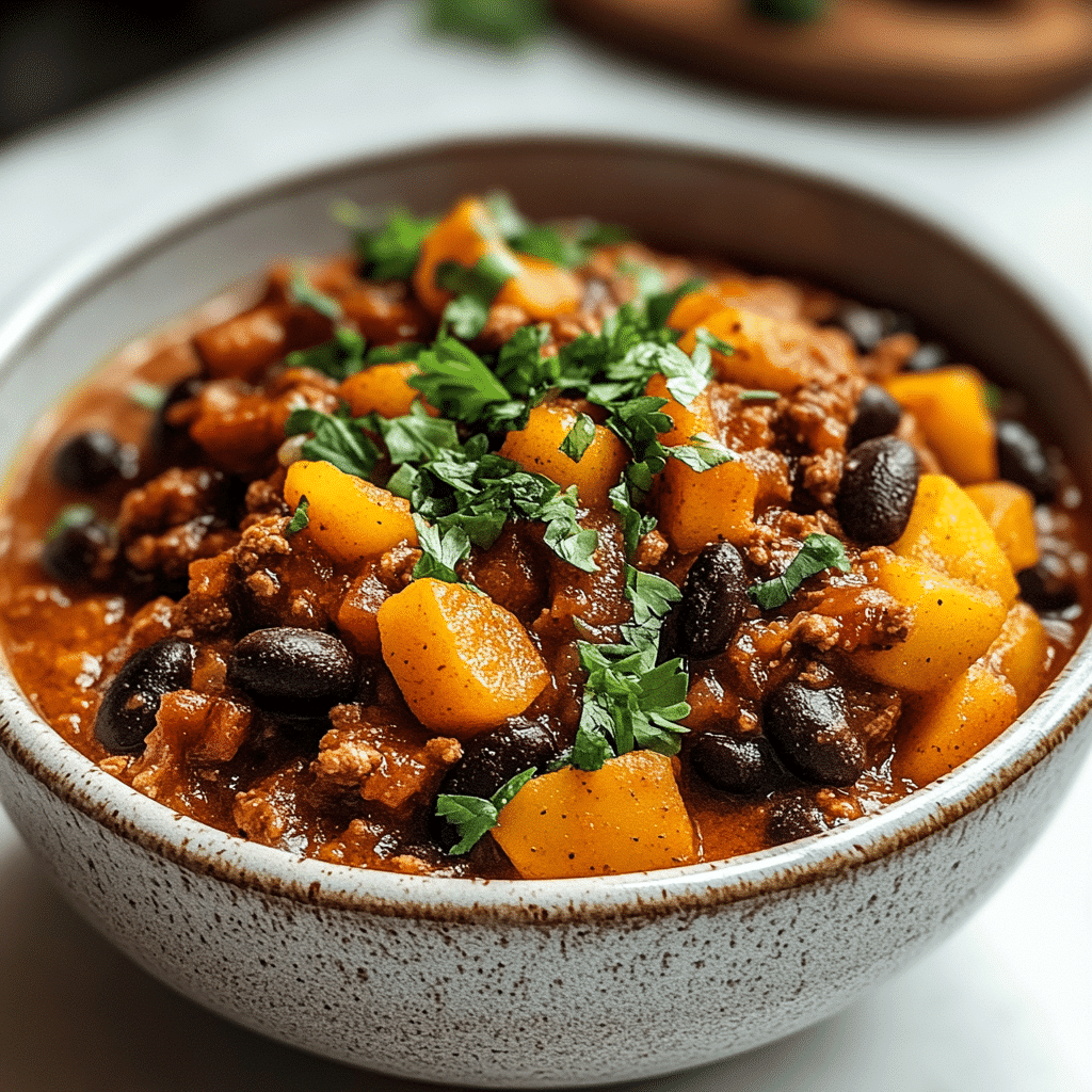 Pumpkin Chili with Black Beans 19 Pumpkin Chili with Black Beans