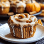 Pumpkin Cinnamon Roll Muffin