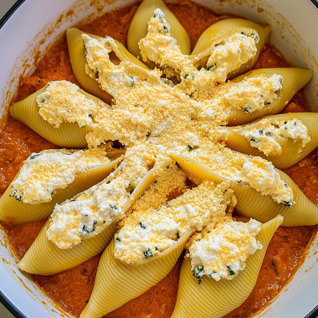 Pumpkin Ricotta Stuffed Shells