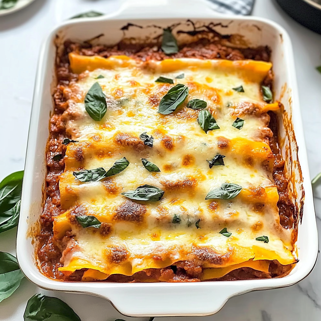 Spiced Pumpkin Lasagna