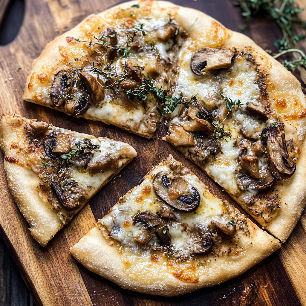Bat Mushroom Pizza