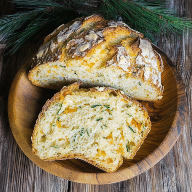 Cheddar and Herb Soda Bread 1