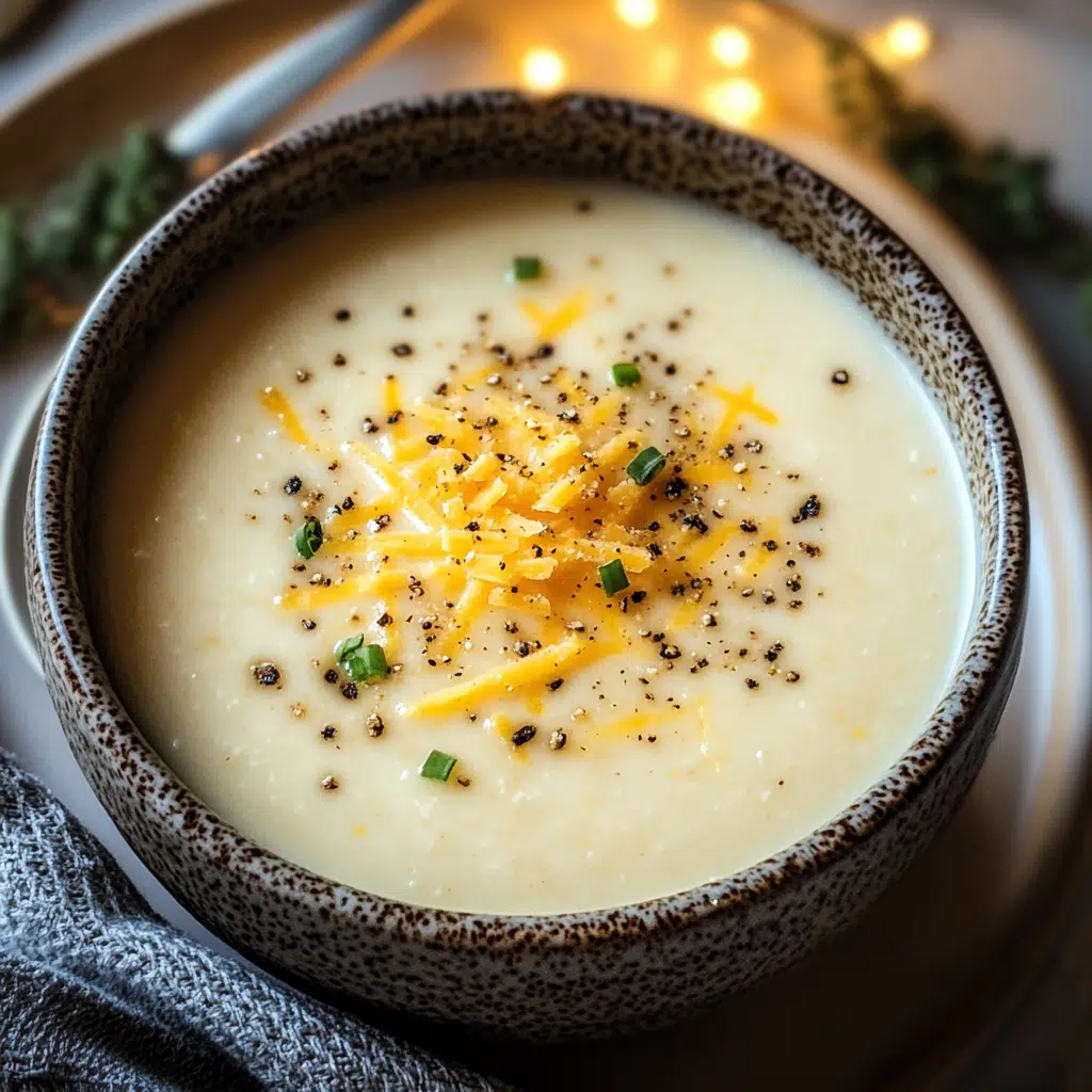 Cheesy Cauliflower Soup 17 Cheesy Cauliflower Soup 1