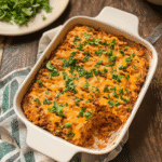 Cheesy Ground Beef and Rice Casserole 1