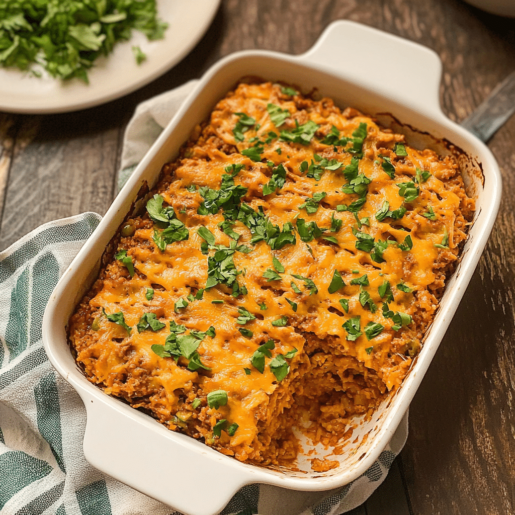Cheesy Ground Beef and Rice Casserole 19 Cheesy Ground Beef and Rice Casserole 1