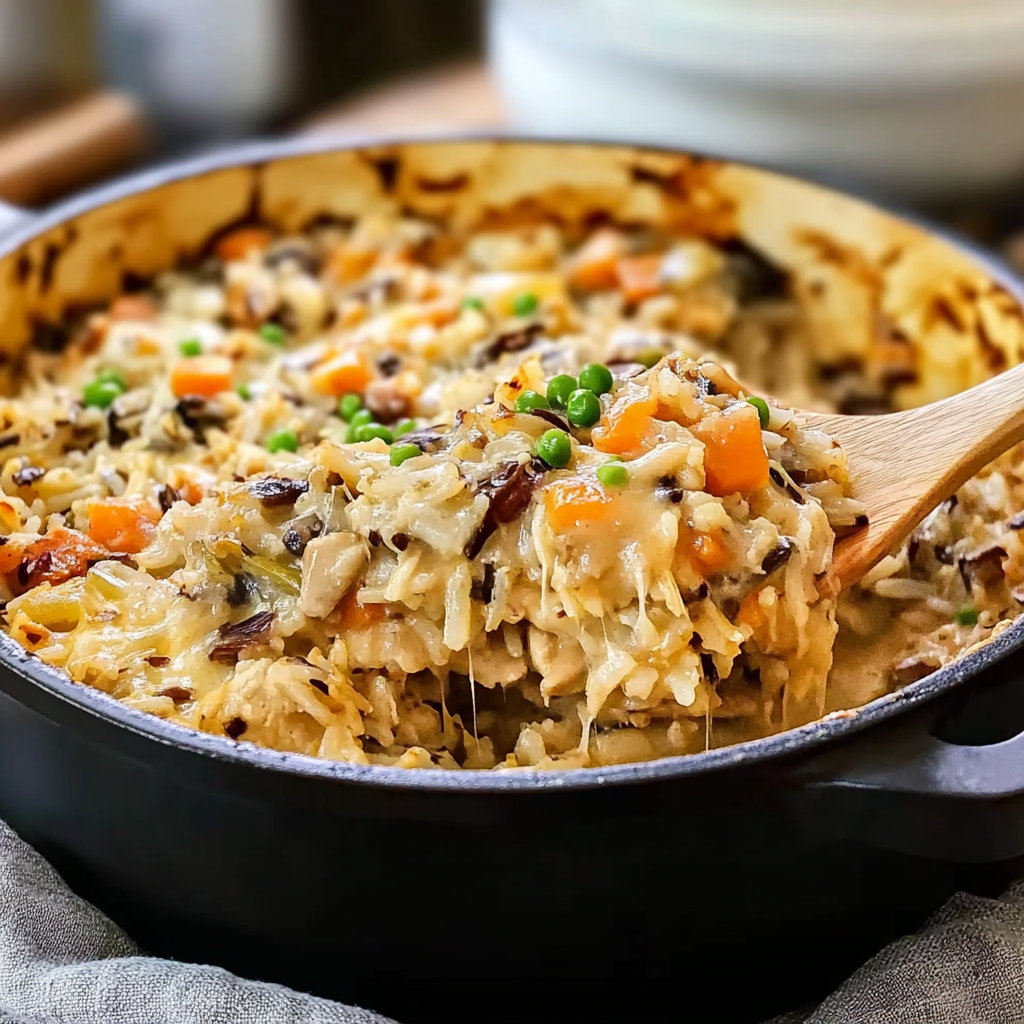 Chicken Wild Rice Casserole 1