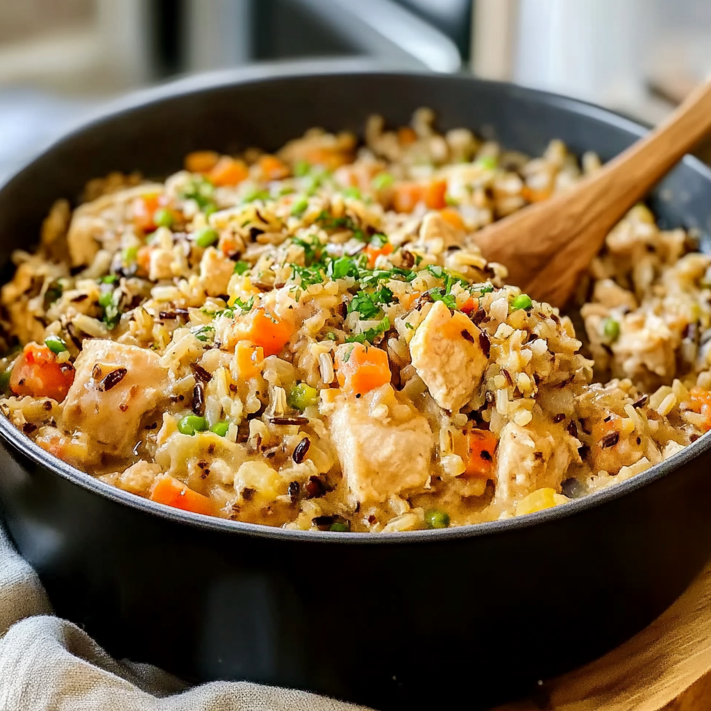 Chicken Wild Rice Casserole