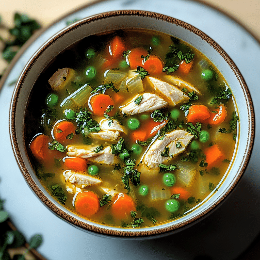 Chicken and Vegetable Soup 22 Chicken and Vegetable Soup 1