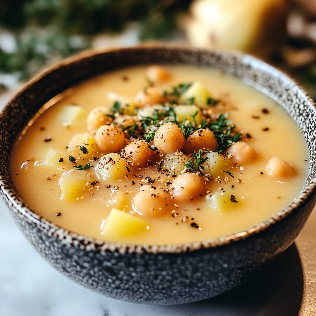 Chickpea Potato Soup