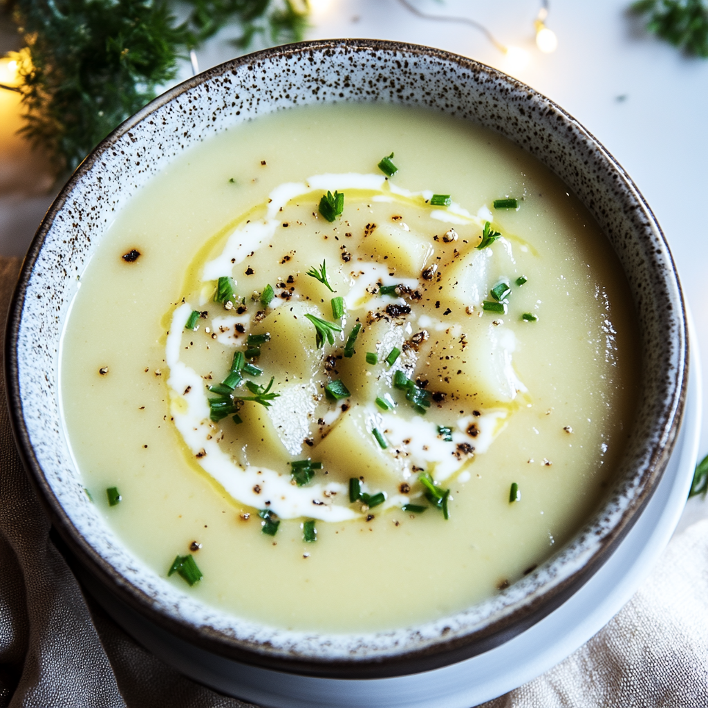 Creamy Leek and Potato Soup