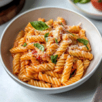 Creamy Tomato Cottage Cheese Pasta 1