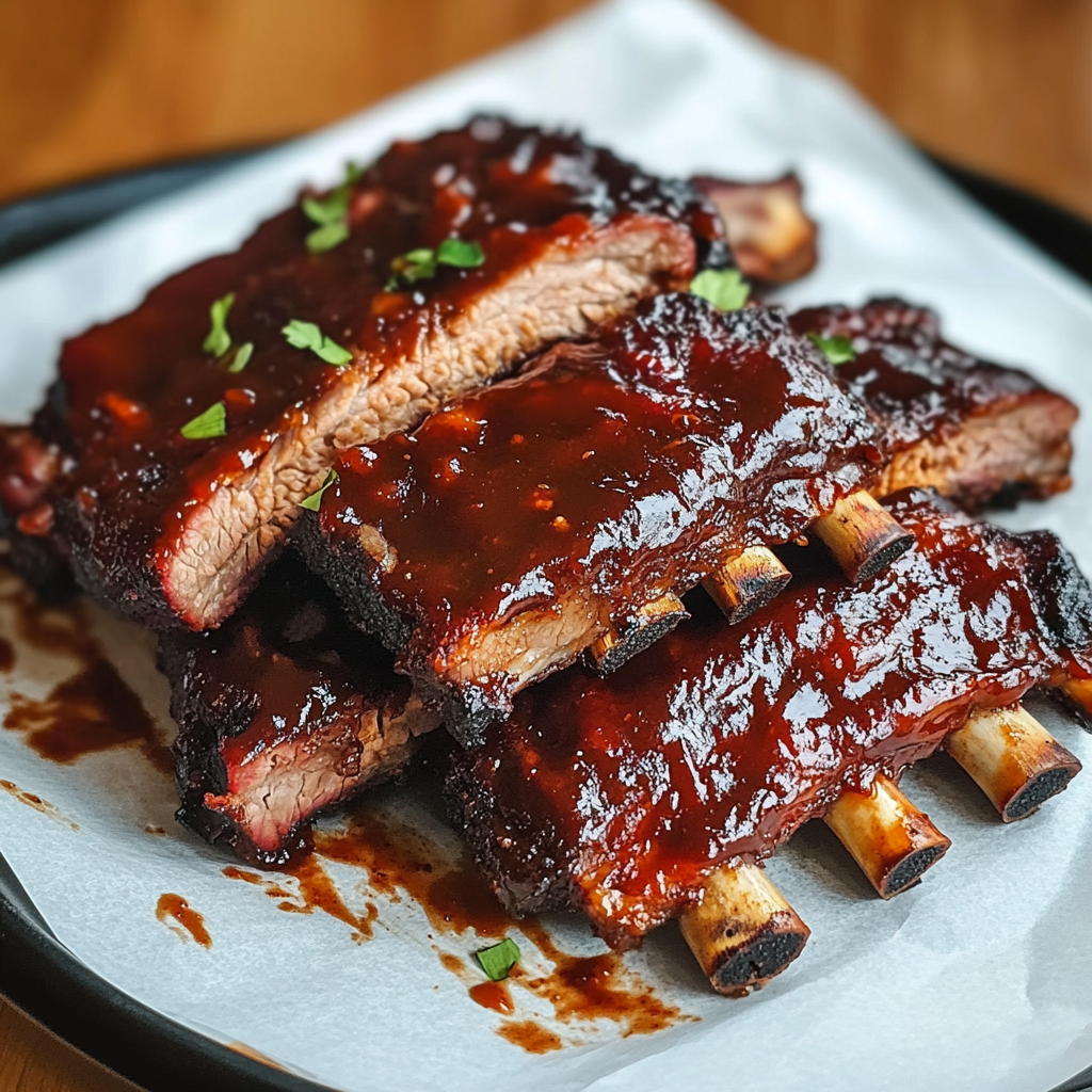 Crockpot BBQ Beef Ribs