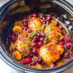 Crockpot Cranberry Apricot Chicken 1