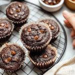 Fluffy Black Bean Brownie Muffins 1