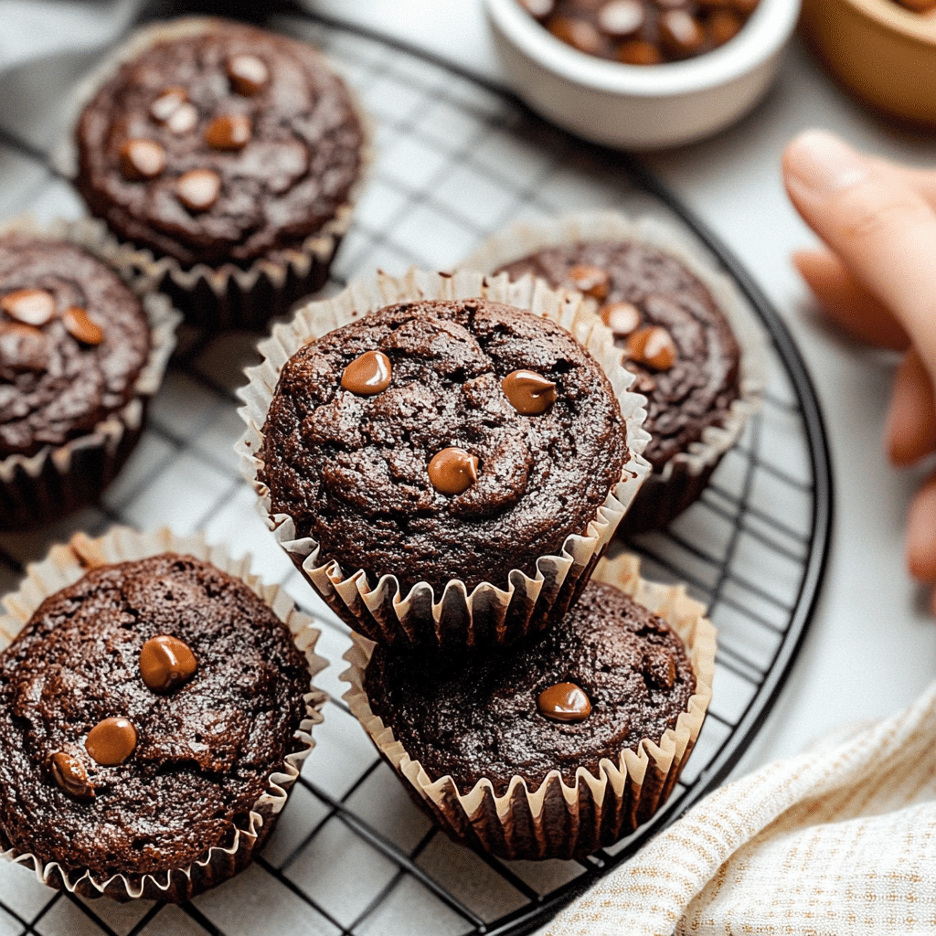 Black Bean Brownie Muffins 17 Fluffy Black Bean Brownie Muffins 1