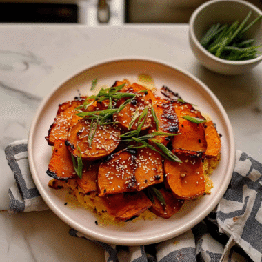 Gochujang Sweet Potato Casserole