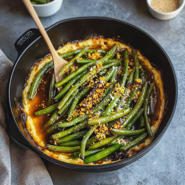 Gochujang Green Bean Casserole