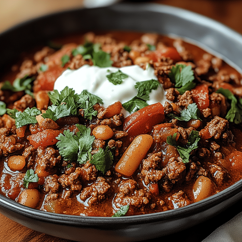 Ground Beef Stovetop Chili 19 Ground Beef Stovetop Chili 1