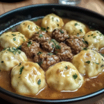 Ground Beef and Dumplings 1