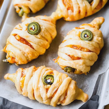 Halloween Jalapeno Popper Mummies 1