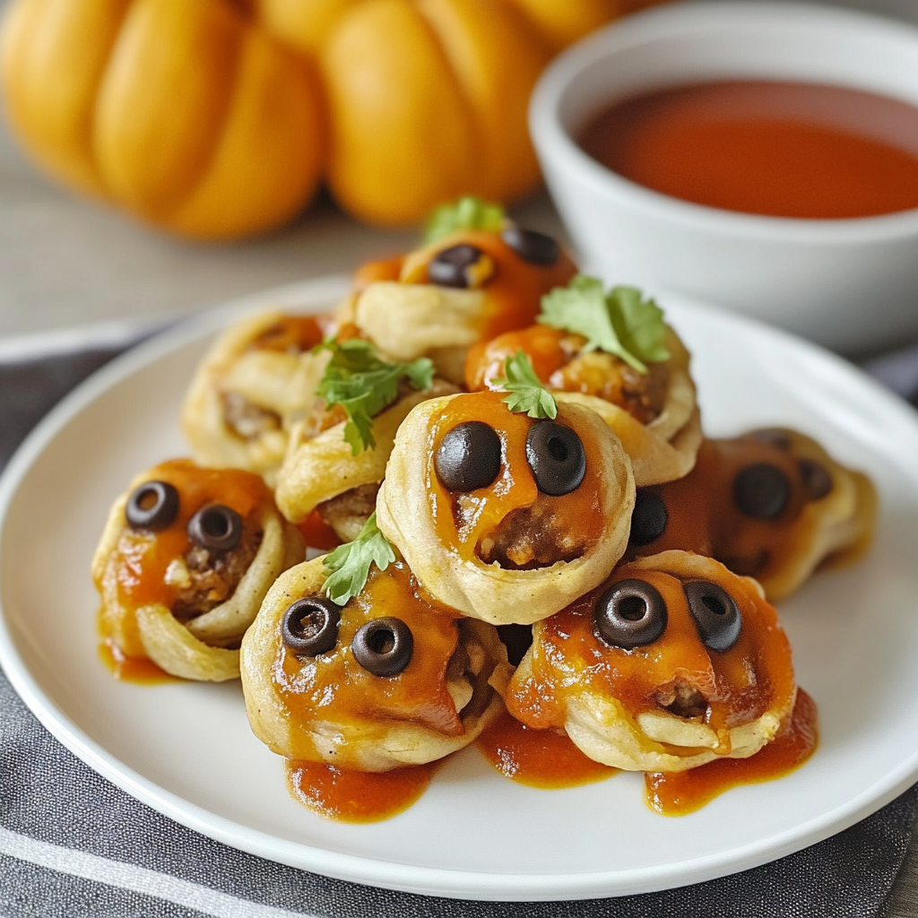 Halloween Meatballs 18 Halloween Meatballs