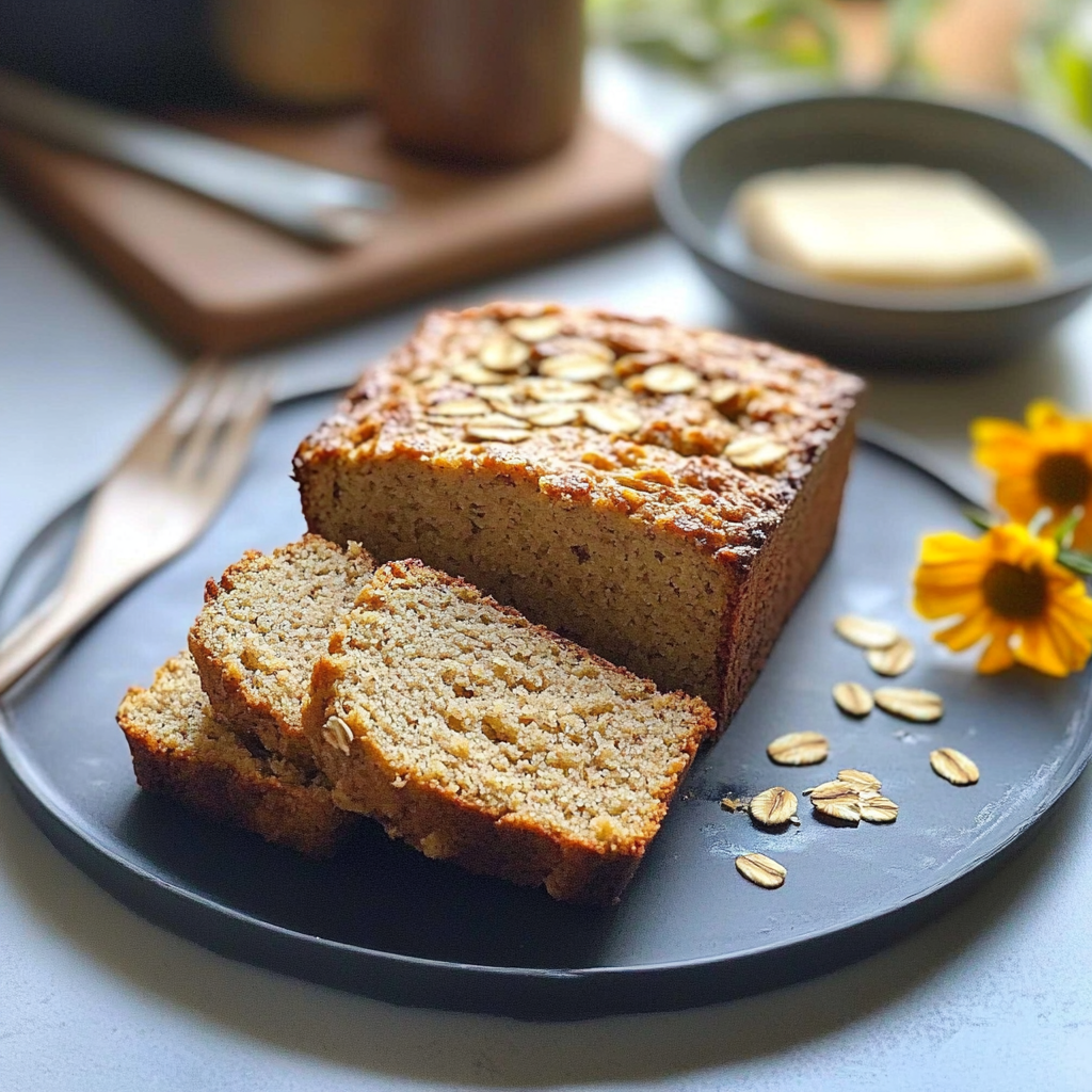 Honey Cinnamon Oatmeal Bread 1