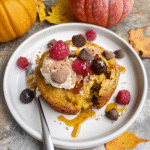 Pumpkin Protein Mug Cake