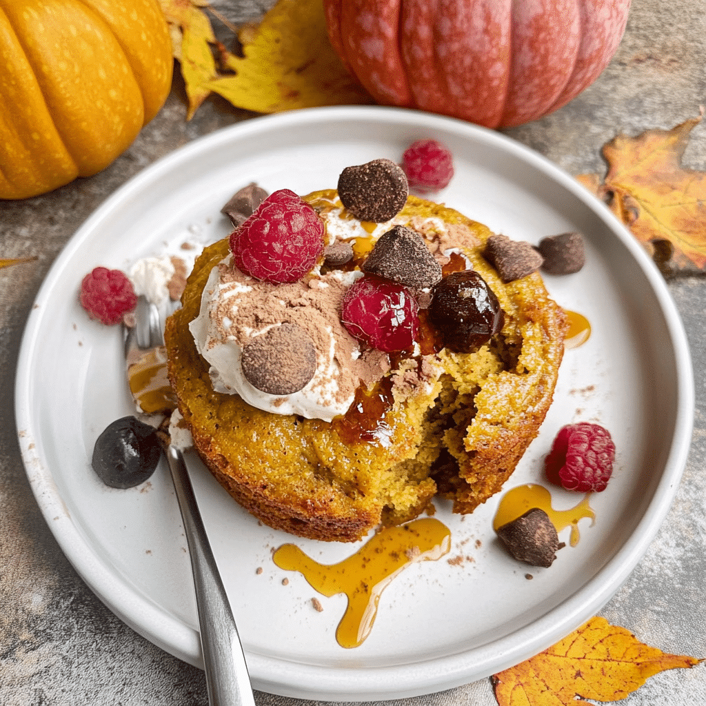 Pumpkin Protein Mug Cake 15 Pumpkin Protein Mug Cake