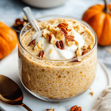 Pumpkin Spice Overnight Oats