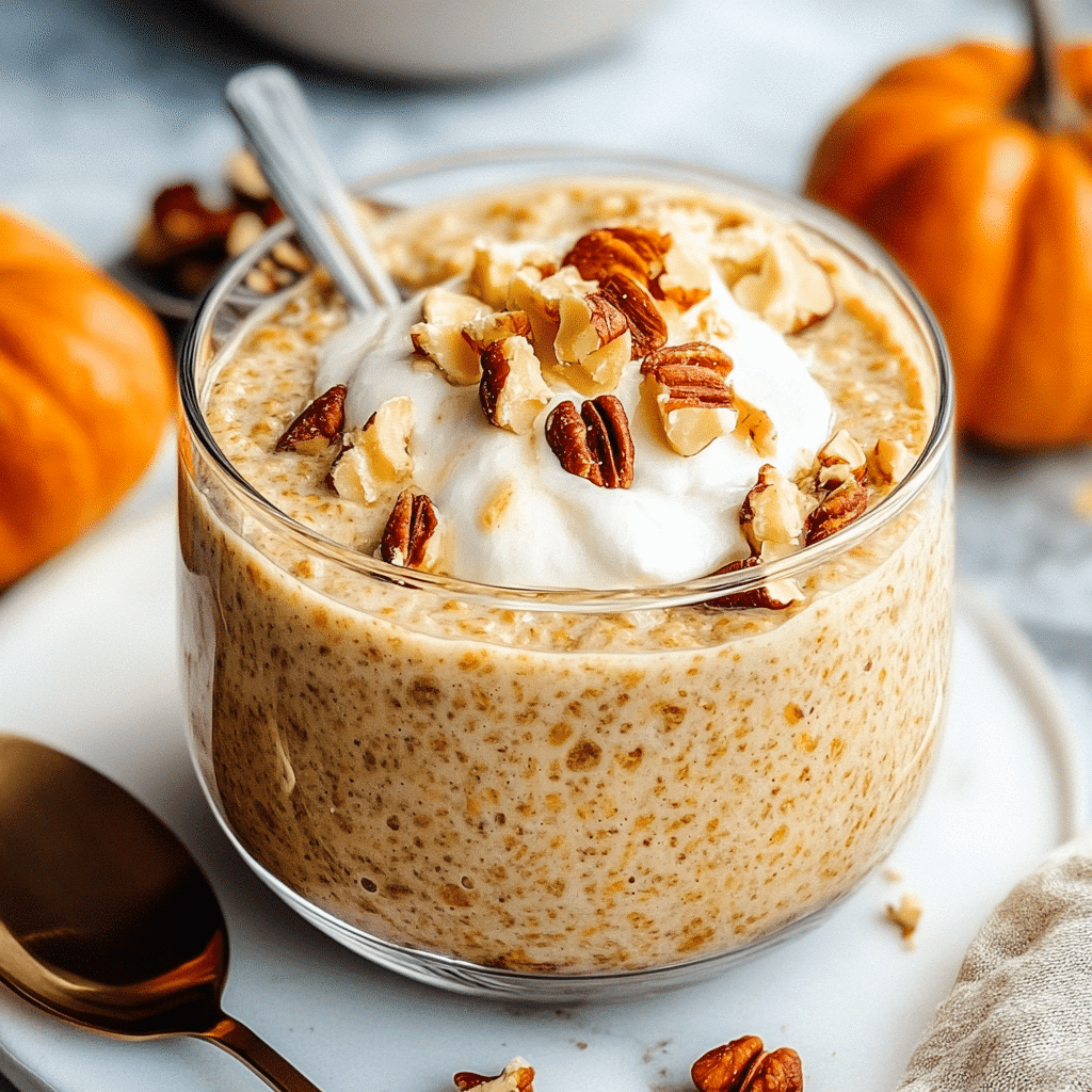 Pumpkin Spice Overnight Oats for Breakfast 14 Pumpkin Spice Overnight Oats