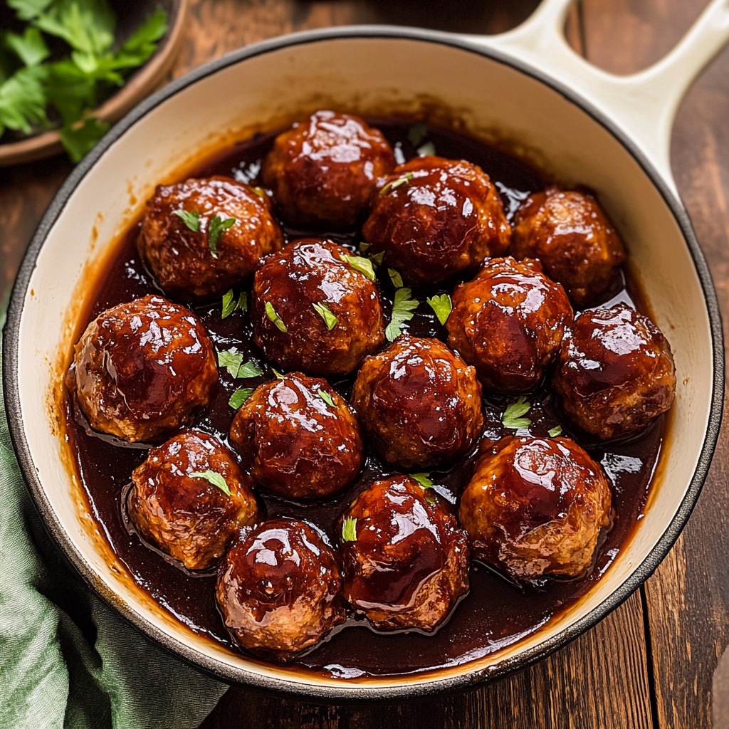 Amazing Smoked BBQ Meatballs 18 Smoked BBQ Meatballs