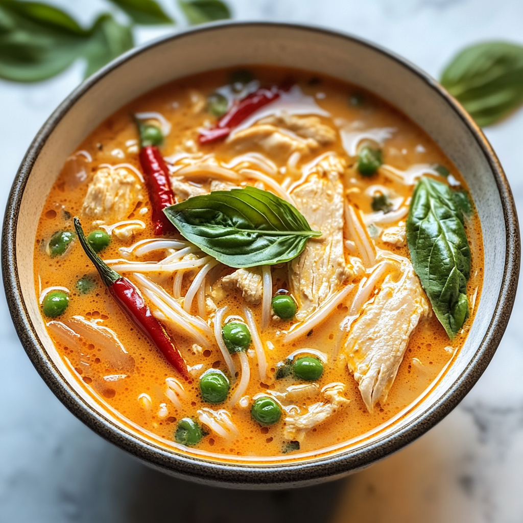 Thai Red Curry Noodle Soup