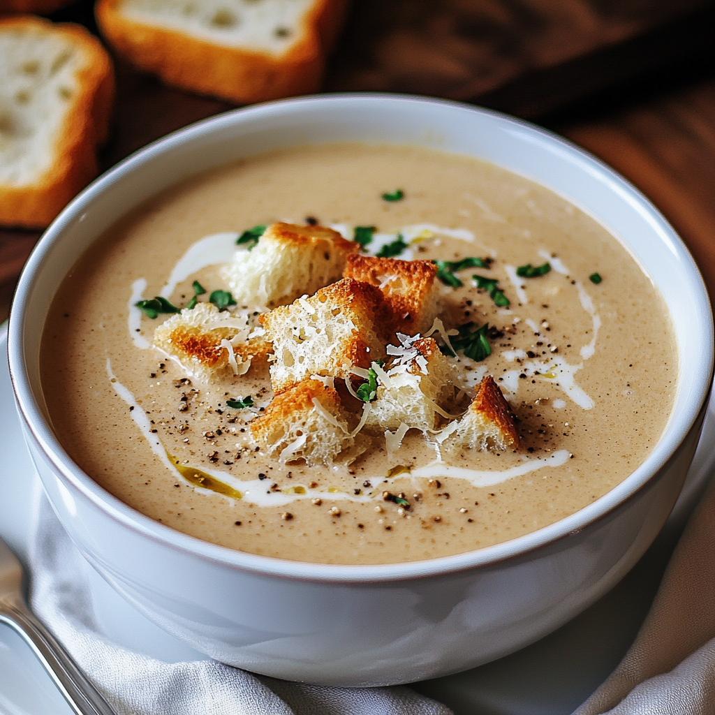 Tuscan Parmesan Cream Soup