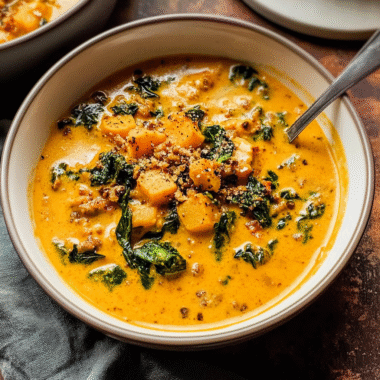 Vegan Butternut Squash Zuppa Toscana 1