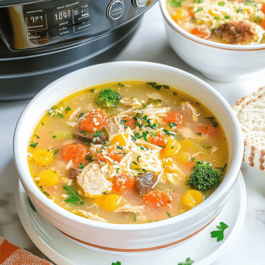 crockpot chicken noodle soup 1