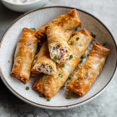 Air Fryer Crack Chicken Egg Rolls 1