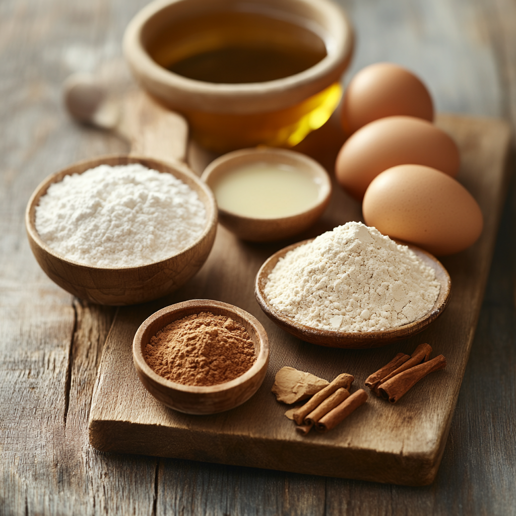 Apple Cider Cake ingredients