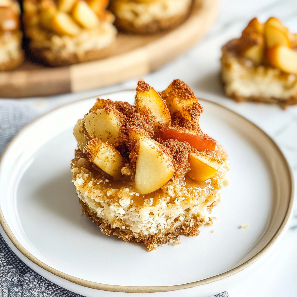 Apple Pie Cheesecake Bites 1