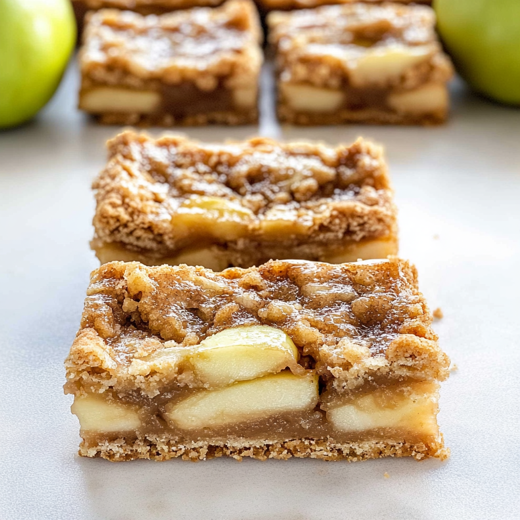 Apple Shortbread Bars