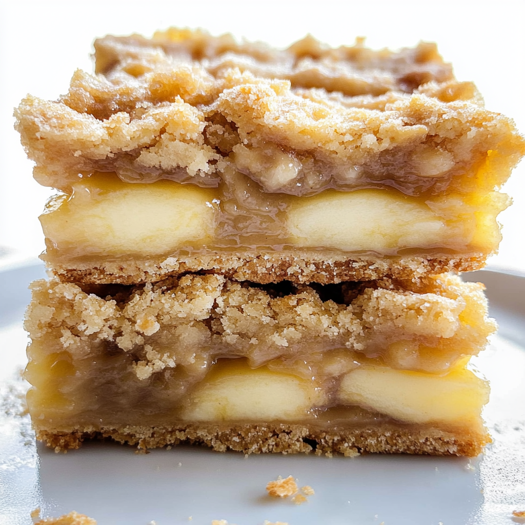 Apple Shortbread Bars