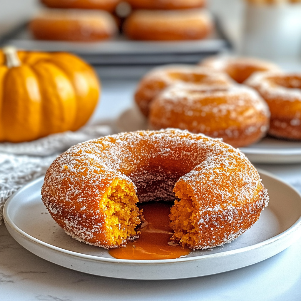 Baked Pumpkin Donuts 1