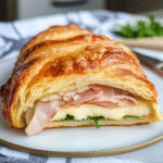 Baked Turkey Cheese Croissant 1